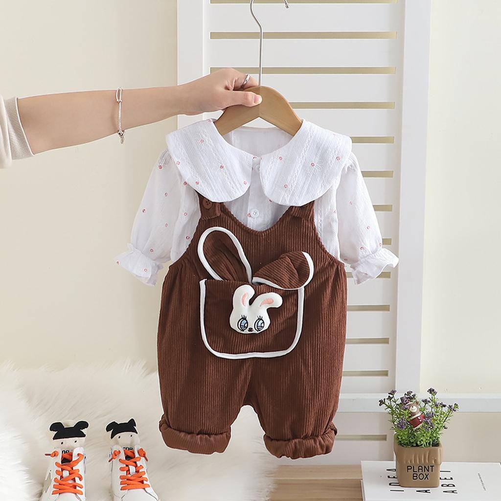 Детский повседневный комплект с длинным рукавом, удобные наряды для повседневной носки