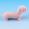 Stretch Dachshund Dog Figure for Twisting Pulling Bending TPR Sand Filled Dog Figure  Stress Relief
