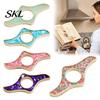 Eye-catching Glitter Bookmark Book Page Holder, Thumb Ring Holder for Reading, Smooth Edge Metal Opener Reading Accessory Students Readers