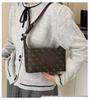 Trendy High-End Women's Niche Fashion Shoulder Crossbody Bag with Versatile Print Letter Design