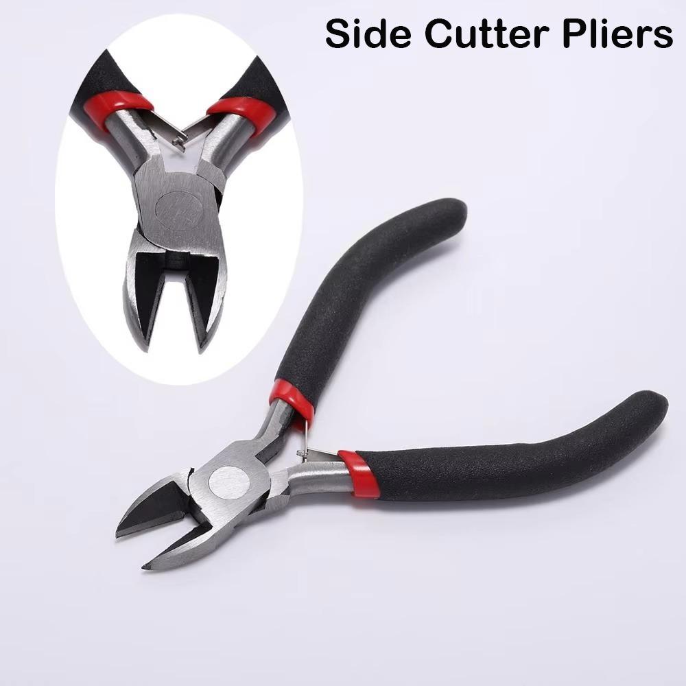 Carbon-Hardened Steel Jewelry Pliers Ferronickel Beadwork Repair DIY Wire Pliers