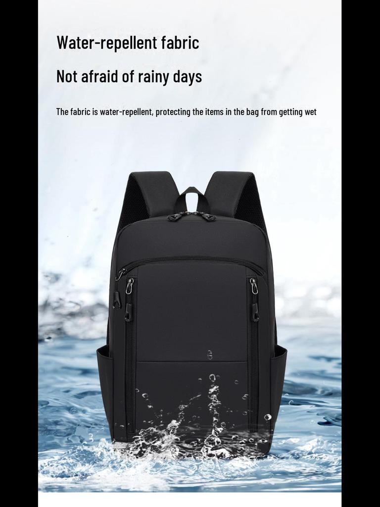 Высококачественный водонепроницаемый деловой рюкзак: Стильная мужская и женская сумка для ноутбука, путешествий и поездок на работу
