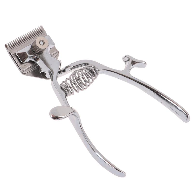 Ручная малошумная машинка для стрижки волос, винтажная парикмахерская ручная машинка для стрижки волос, портативная машинка для стрижки волос