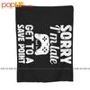 Sorry I'M Late Save Point Autosave Gamer Games Gaming Rpg Roleplay Ultra-Soft Blanket Quilt Winter Sofa Cover Bed Covers