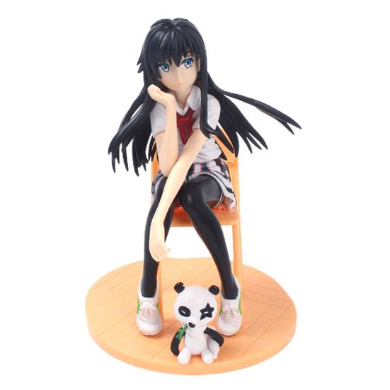 Фигурка Юкиносита кино и ТВ модель Юкино аниме украшение автомобиля ПВХ миниатюрная коллекционная для детей модель игрушки