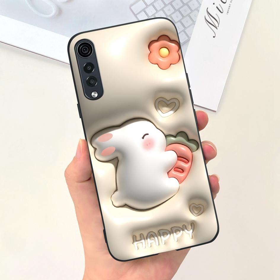 Для чехла LG Velvet Чехол для LG Velvet 5G LMG910EMW Ударопрочный Силиконовый Модный Расписной Мягкий Funda Для LGVelvet 5G UW LM-G900V Coque