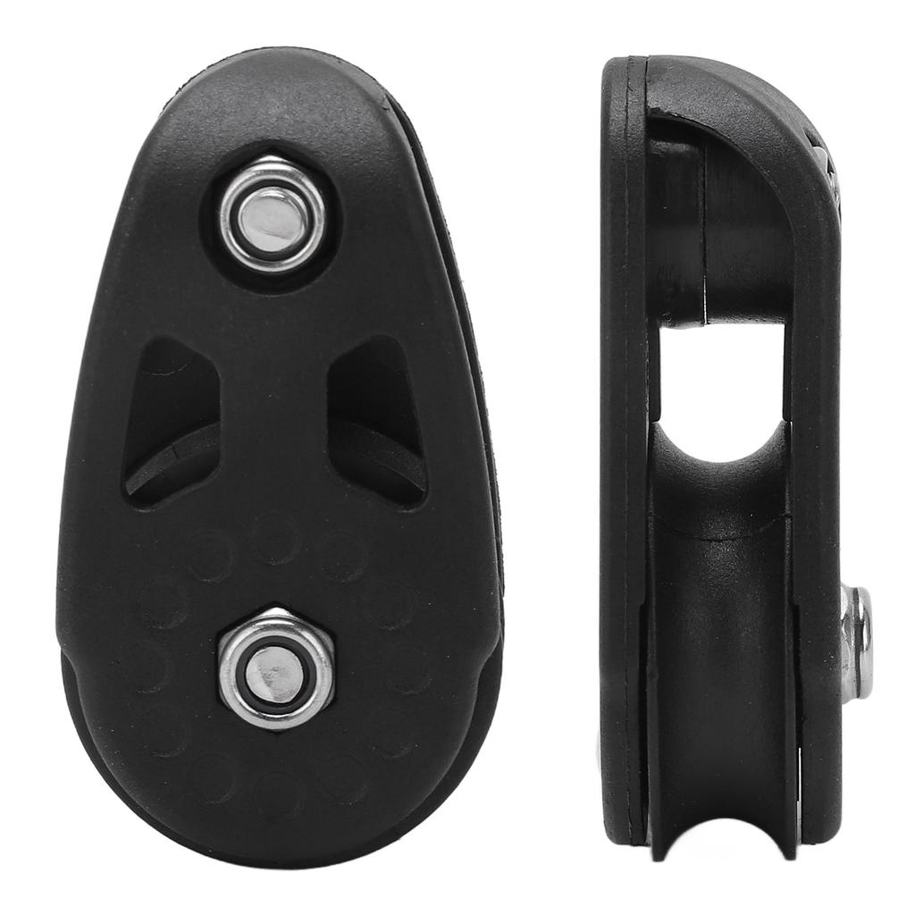 2 шт. Каяк Шкив Сверхпрочный Нейлон Прочный Устойчивый к УФ-излучению Морской Шкив Блок Шкив для Корабля Яхты Каноэ