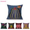 Modern Polka Dots Art Flower Vase Butterfly Pumpkin Yayoi Kasuma Japanese Style Cotton Linen Sofa Pillow Case Car Cushion Cover