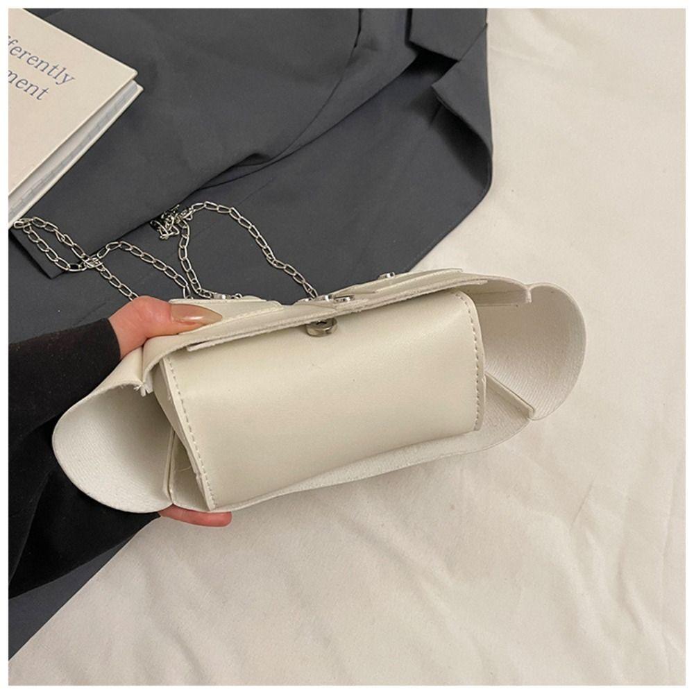 Personalized Solid Color Clothes Shaped Crossbody Bag PU Leather Harajuku Chain Shoulder Bag Coat Tote Bag Women Handbag Daily