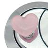 Heart Shape Toilet Press Glitter Water Press Flush Button Fashion Toilet Button  Women