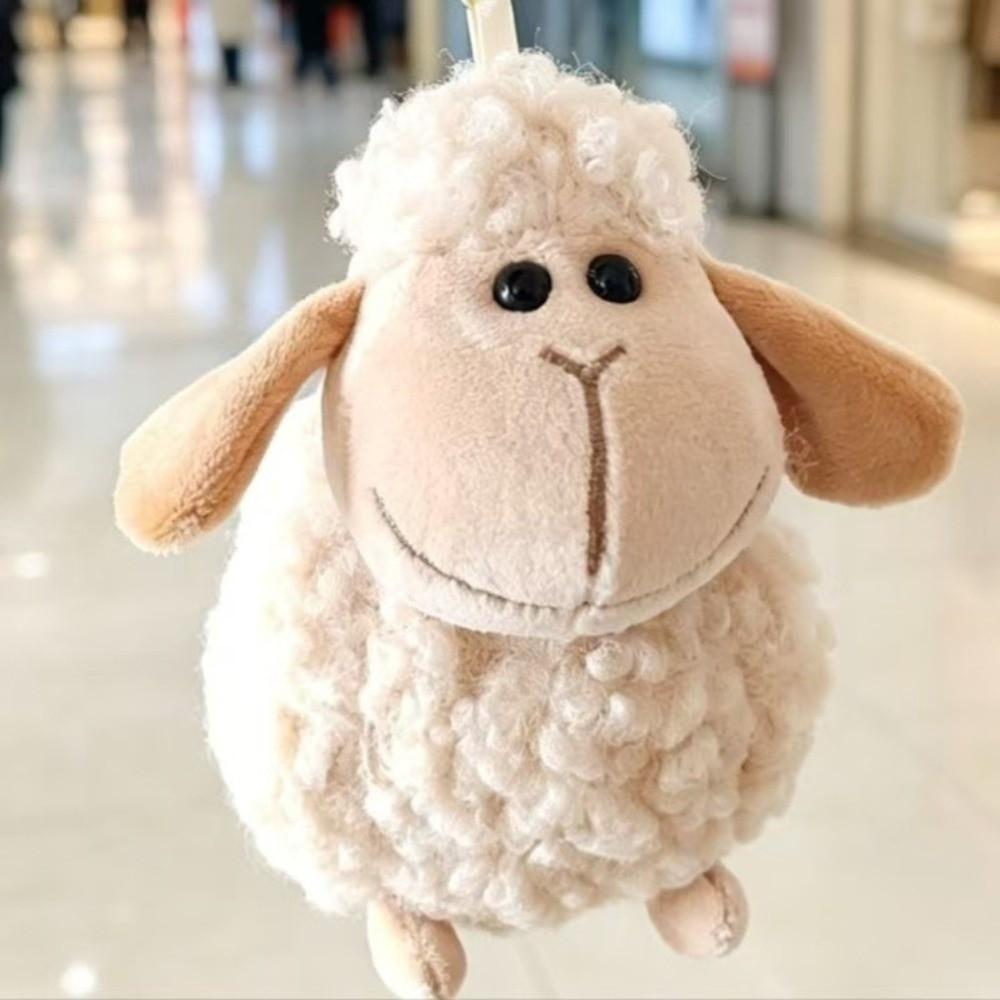 Cartoon Sheep Plush Pendant Lamb Soft Lamb Doll Ornament Friends Birthday Gifts