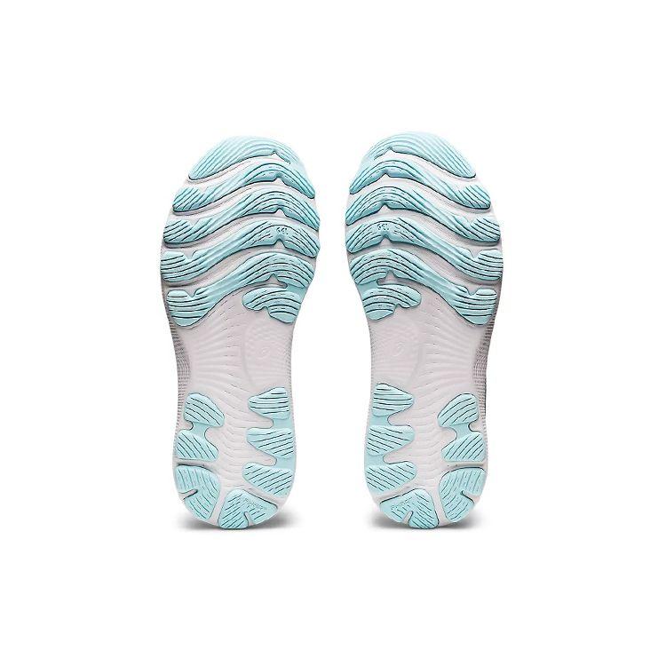 Asics Женские кроссовки Gel Nimbus 24 Wide Sage зеленые прозрачно-синие 1012B199-300