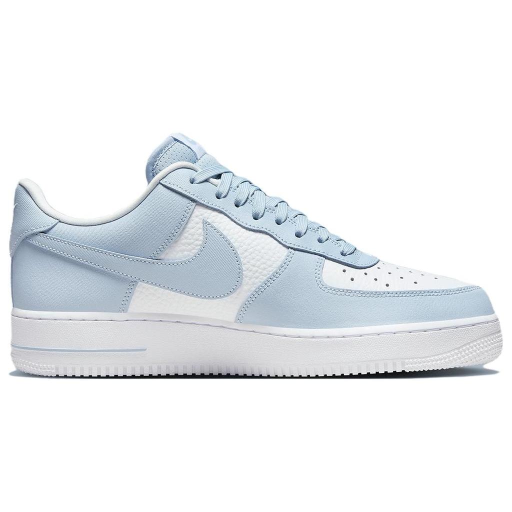 Nike Air Force 1 07 Light Armory Синие мужские кроссовки белые FZ4627-400