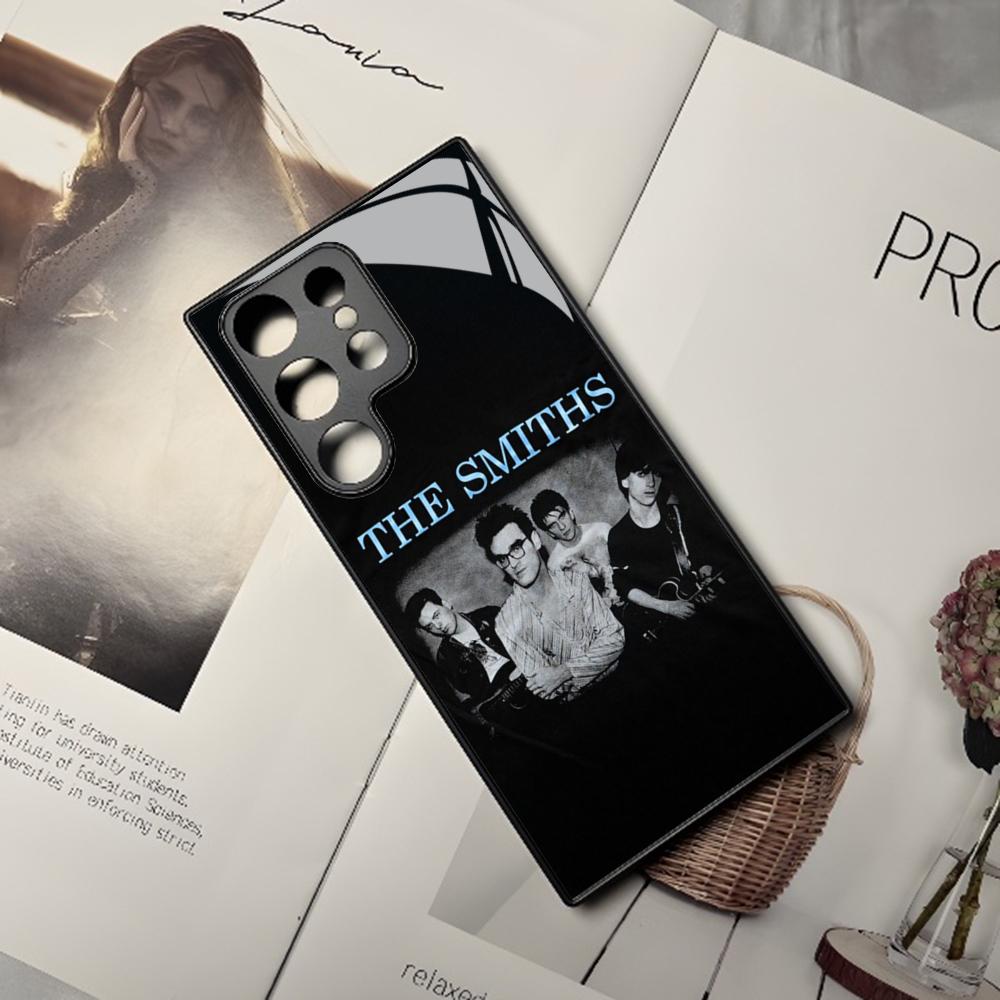 THE SMITHS Чехол для телефона Rock Ban для Samsung Galaxy S26 S25 S24 S23 S22 S20 S21 Edge Ultra Plus Fe Цветной Серебристый Чехол