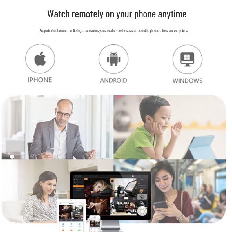 Dahua Full-Color POE IP Security Camera CN plug (adapter included)