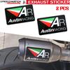 Наклейки на выхлопную систему Austin Racing Аксессуары для мотоциклов Выхлоп Kawasaki Honda Suzuki BMW KTM CFMOTO Aprilia Ducati Yamaha MT07