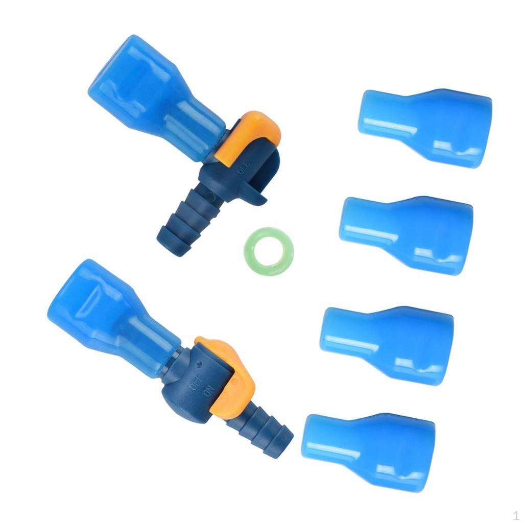 Комплект клапанов для питьевых пузырей, мундштуки, переносные насадки для трубок с соединителями для шлангов для верховой езды