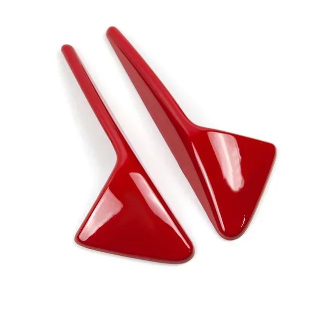 100% Настоящее углеволокно Для Tesla 2021 2022 2023 Model Y 3 Защитная накладка на боковую камеру крыла Аксессуары Глянцевый Матовый Amagi