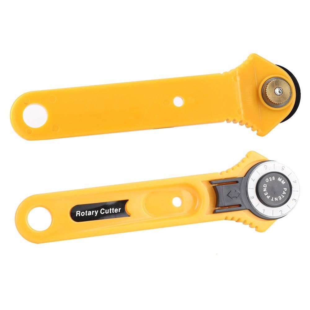1pcs 28mm Roller Wheel Cutter Handheld Cloth Cutter Accessories Rotary Cutter DIY Projects