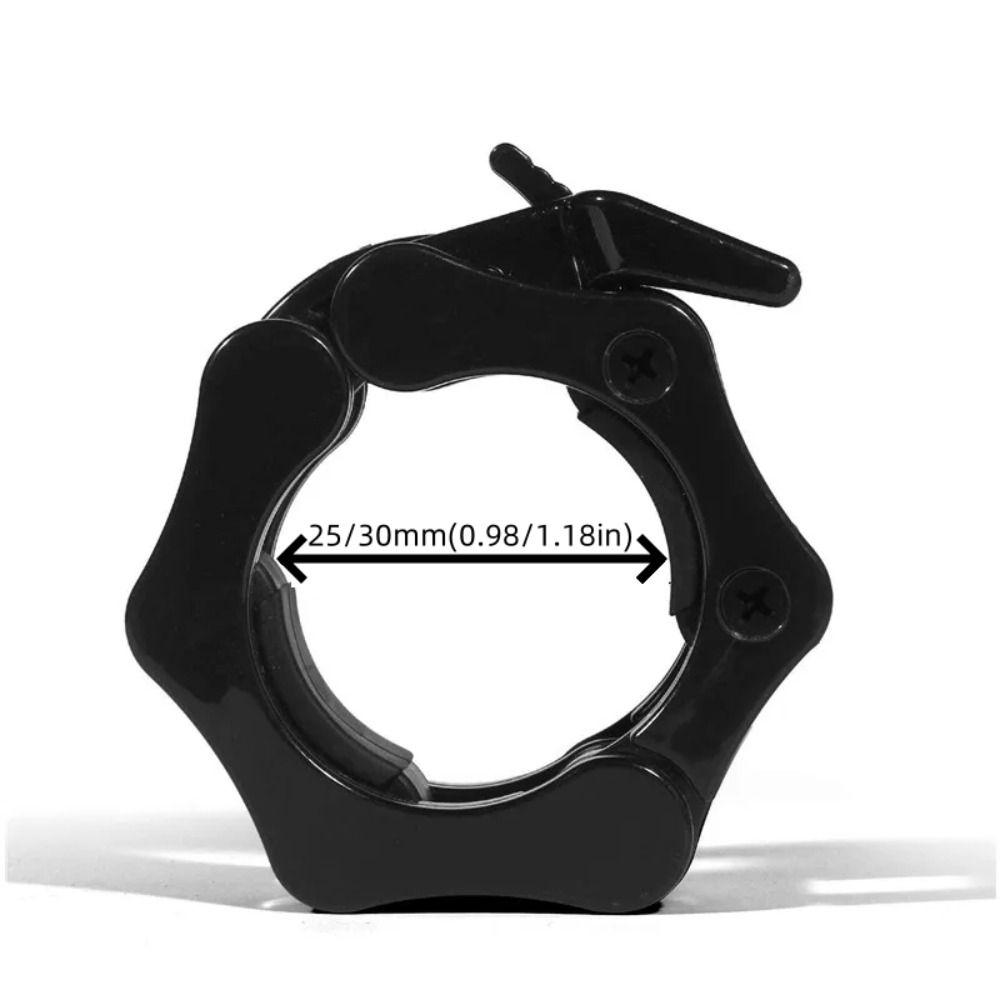 1 пара 25/30 мм фитнес-штанга зажимы быстросъемные хомуты штанга гантели шток фиксатор вращения