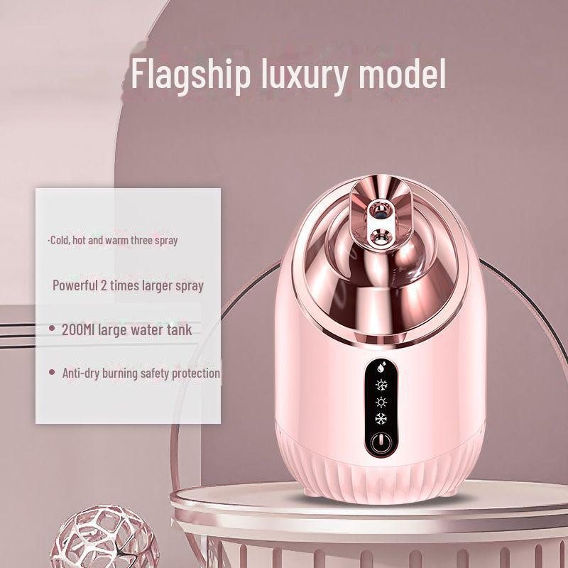 Пароход для лица: Горячий и холодный спрей для очищения пор, спа, увлажнения и распыления