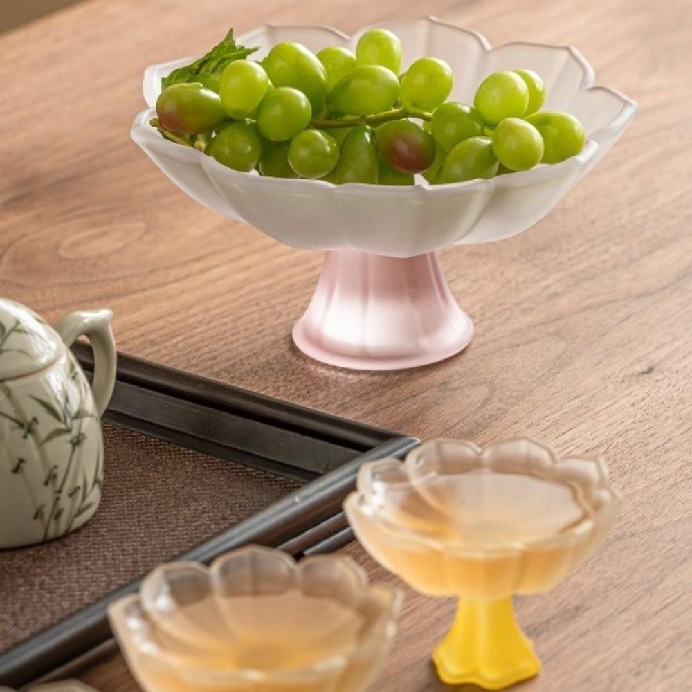 Деликатесные Закуски Поднос Стекло Чайная Тарелка Многоцелевая Фруктовая Тарелка Домашний Декор