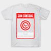 T Shirt Women Gun Control Target Harajuku Print Kawaii Tshirt Summer Short Sleeve Female T-Shirt Top Tee