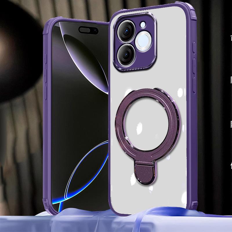 Ударопрочный чехол для телефона с магнитной подставкой для Honor 400 Lite 200 Pro 200 Magic 8 7 Pro X9C X9D X9B X9A X8B X7D X7C X7A X6C X6B X5C Plus Силиконовый чехол