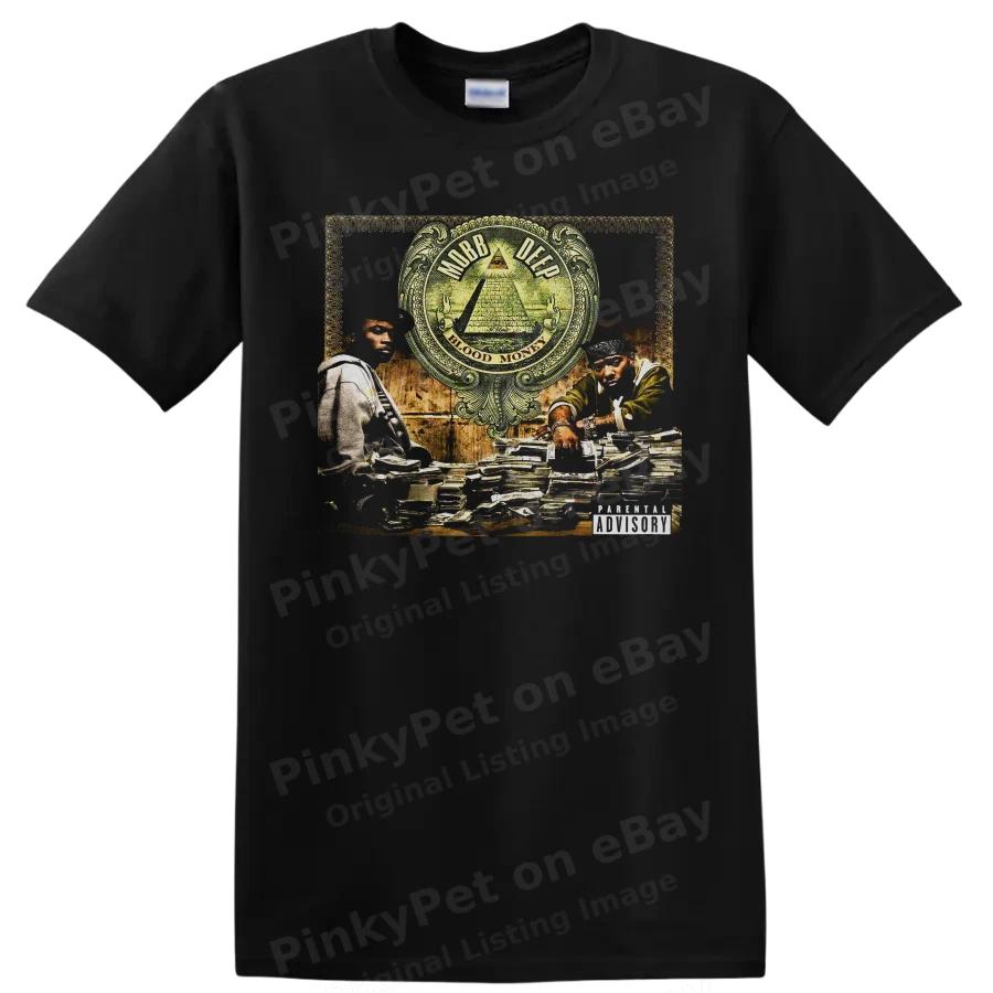 Blood Money Hip Hop T Shirt Urban Streetwear Music Tee for Fans