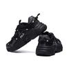 Fila Fluid Fabric Round Toe Lace-Up Non-Slip Breathable Low-Top Casual Shoes Men Sneakers Black F12M034129FBK