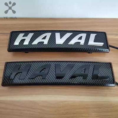 Светодиодный передний значок-эмблема Haval Автонаклейка для Great Wall GWM Haval 3-го поколения H6 2022 2023