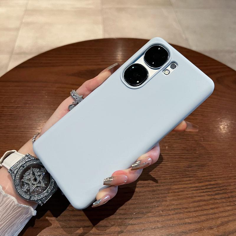 Подходит для чехла для мобильного телефона iqooneo1pro, жидкий силикон vivoS11, простой однотонный противоударный защитный чехол, продвинутое ощущение