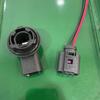 2Set 6R0953123A Bulb Lamp Holder Socket With Wiring Harness For Vw