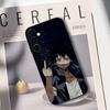 MHA Dabi Bnha  Phone Case Black Silicone Soft For Samsung Galaxy A73,A72,A71,A70,A53,A52,A51