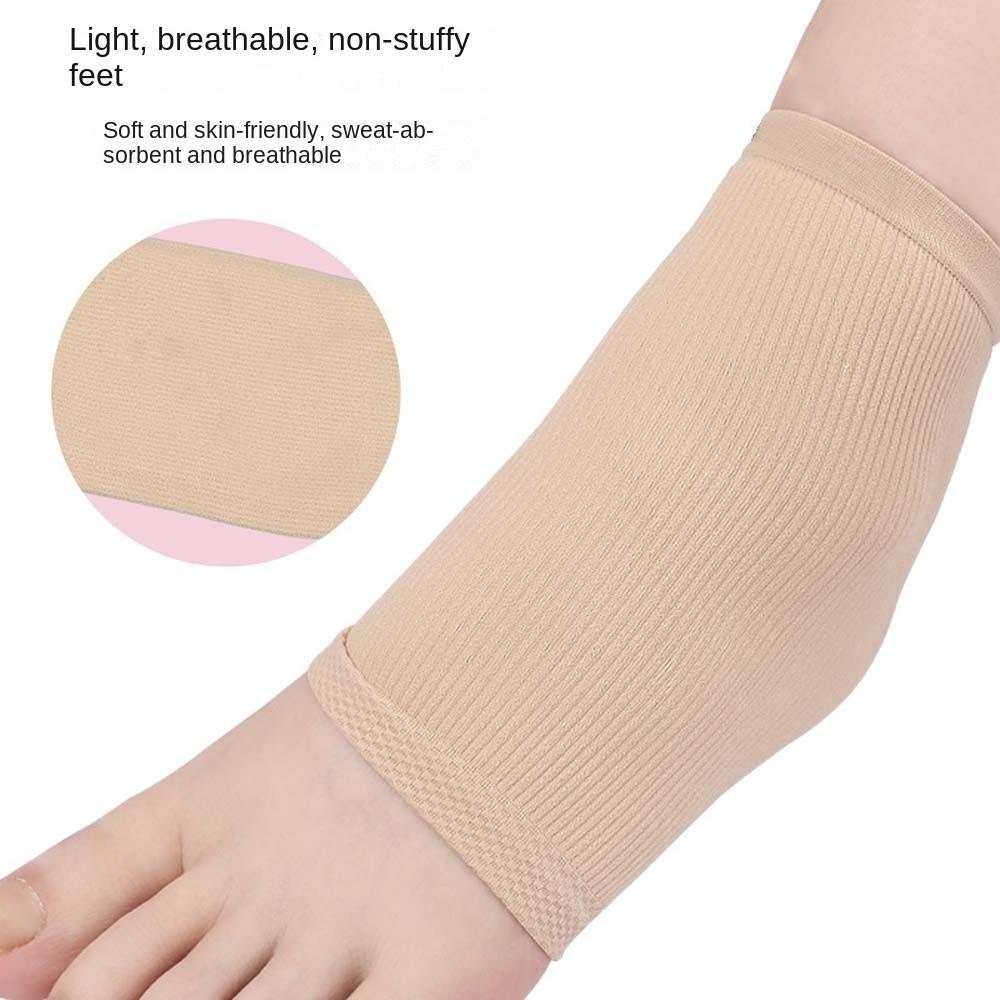 Носки Уход за ногами Кожа ног Носки-полуметра Гелевая защита пятки Силиконовые накладки на пятку Накладки на пятку