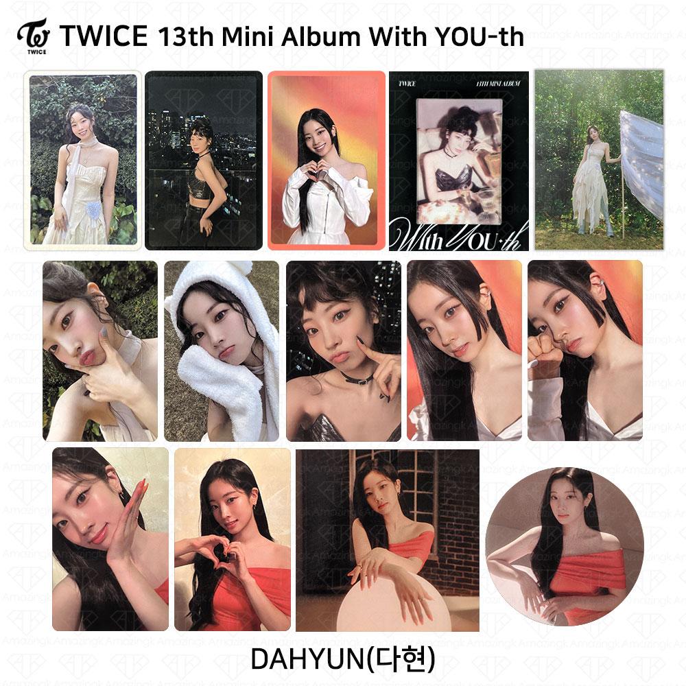 Twice 13-й мини-альбом с молодежной фотокарточкой YOU-th, постером, пленкой, стикером Dahyun KPOP K-POP