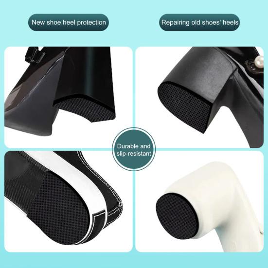 Протекторы для подошвы 6,6 фута Самоклеящиеся Текстурированные Накладки для подошвы Противоскользящие Накладки на подошву Предотвращают износ и шум для Высоких каблуков Кроссовок