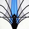 Good Flying 1.2m Kite 48 Inch Blue Large Delta Kite New Arrive Sport Kite  Garden