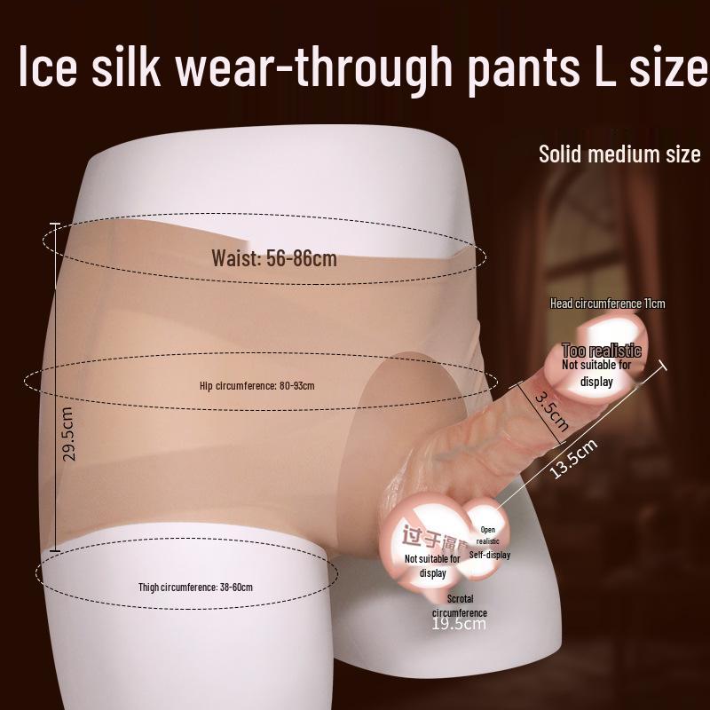 Силиконовый реалистичный фаллос, носимые трусики для лесбийских игрушек Lala