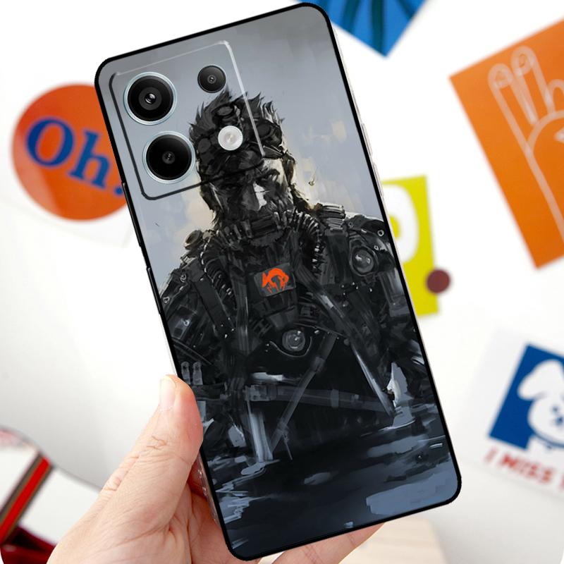 Чехол Metal Gear Solid для Xiaomi Redmi Note 13 10 11 12 14 Pro 11S 12S Чехол для Redmi 15 12C 13C 14C 10C 15C