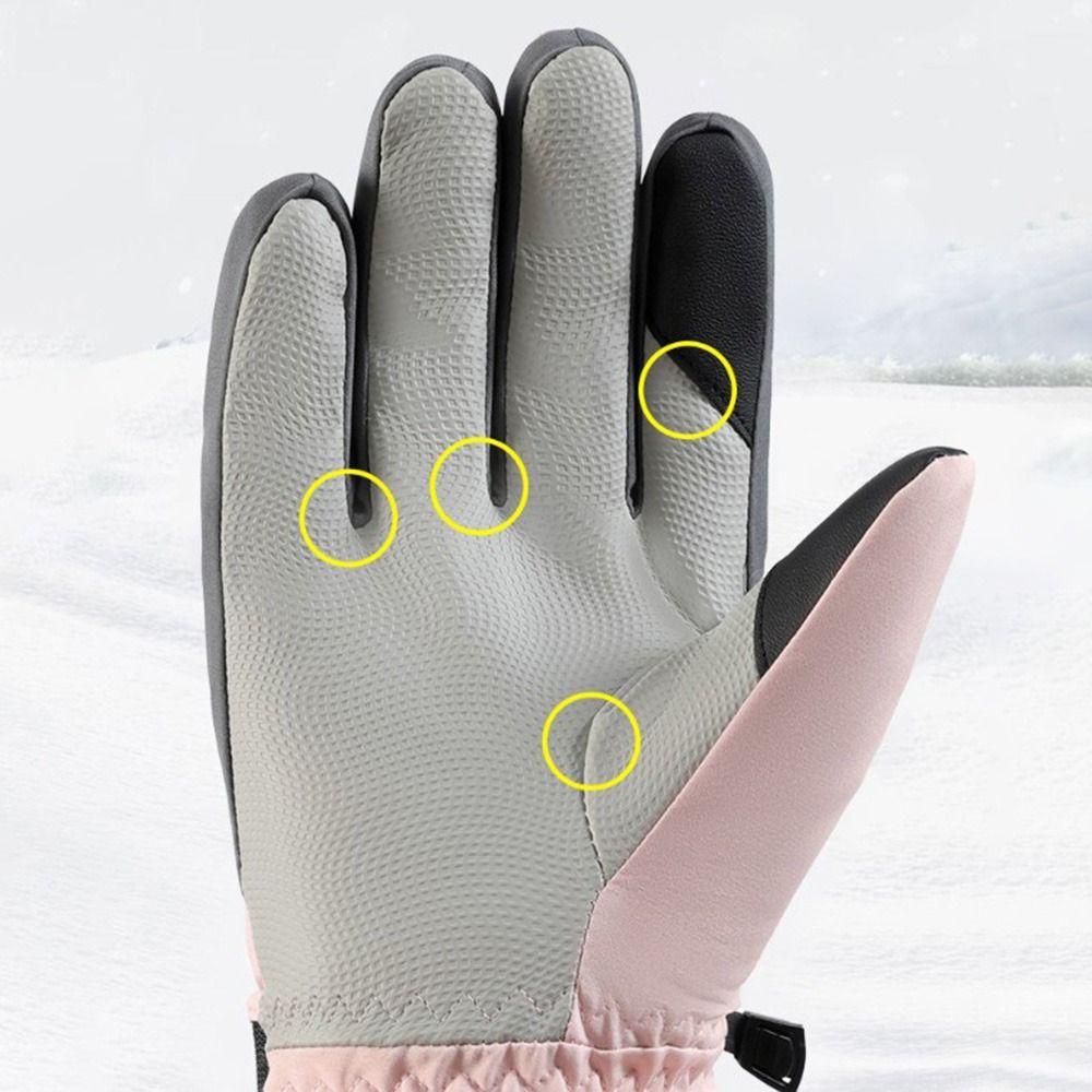 Ultralight Winter Ski Gloves Anti-Slip Snowboard Mittens Gift Touchscreen Gloves  Motorcycle