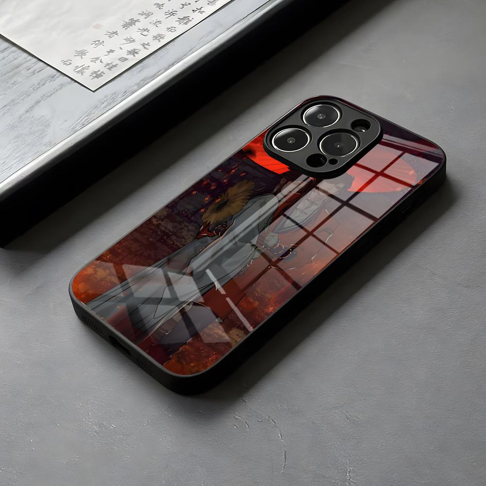 Чехол для телефона Tian Guan Ci Fu Стеклянный Для IPhone 16 15 14 Pro Max 13 12 Mini Светящийся 11 X XS XR 8 Plus Для Samsung S 25 24 23 22