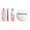 Подарочный набор макияжа и ухода за кожей Dior Addict Lip Glow, Lip Glow Oil & Dior Le Baume