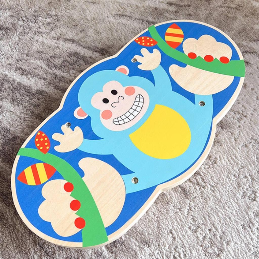 Balance Board Coordination Training Kids Cartoon Print for Outdoor