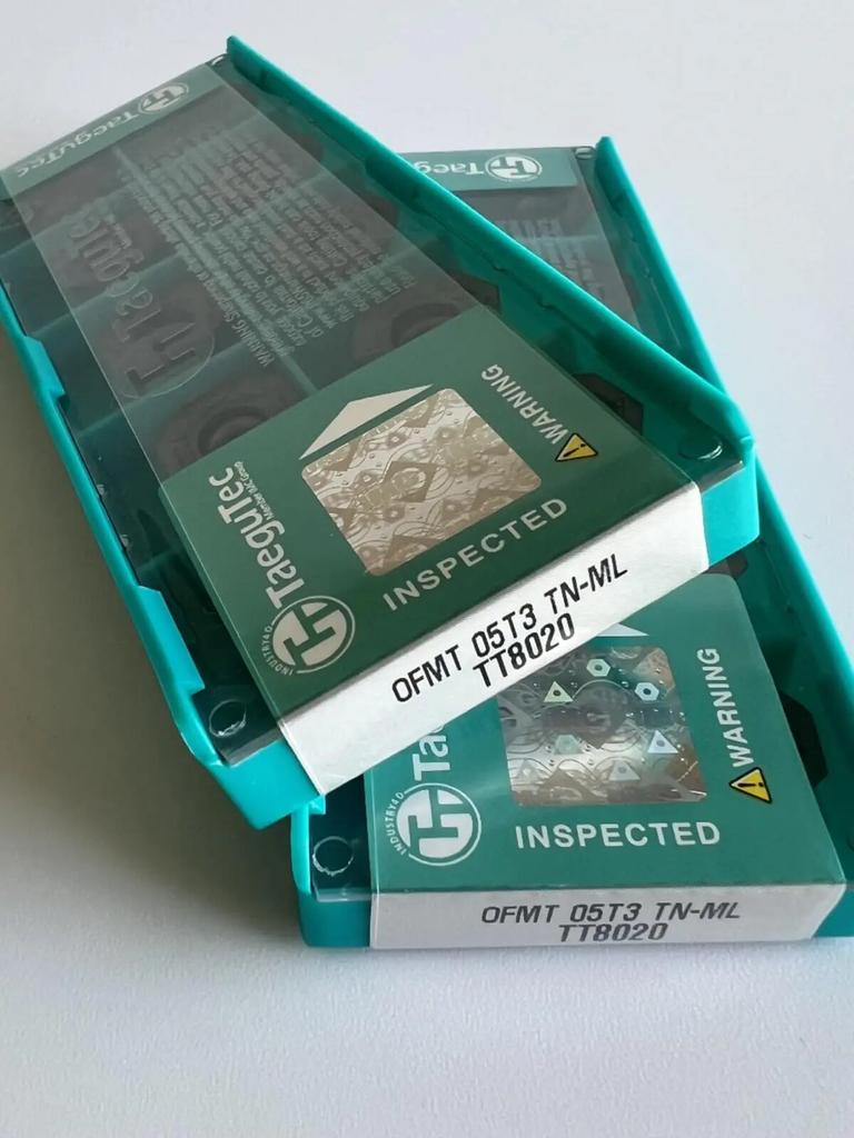 TaeguTec / OFMT05T3TN-ML TT8080 /Original Genuine CNC Alloy Blade 10 PCS