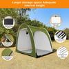 Водонепроницаемый навес для велосипеда, навес для мотоцикла, всепогодная складная палатка для хранения велосипедов для патио, газона, сада, улицы, кемпинга