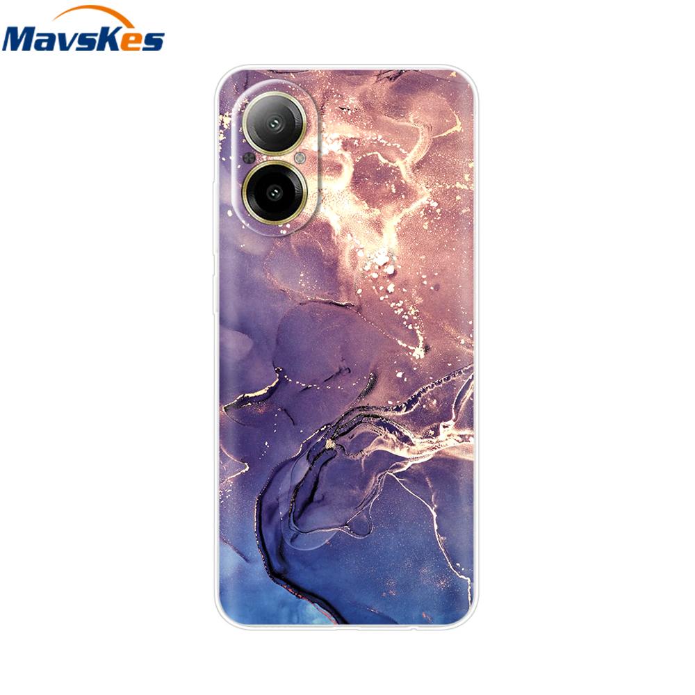 Мультяшный чехол для Realme C67 4G 2024 Милый прозрачный мягкий силиконовый задний чехол для Realme C67 C 67 4G RMX3890 Прозрачные чехлы для телефона