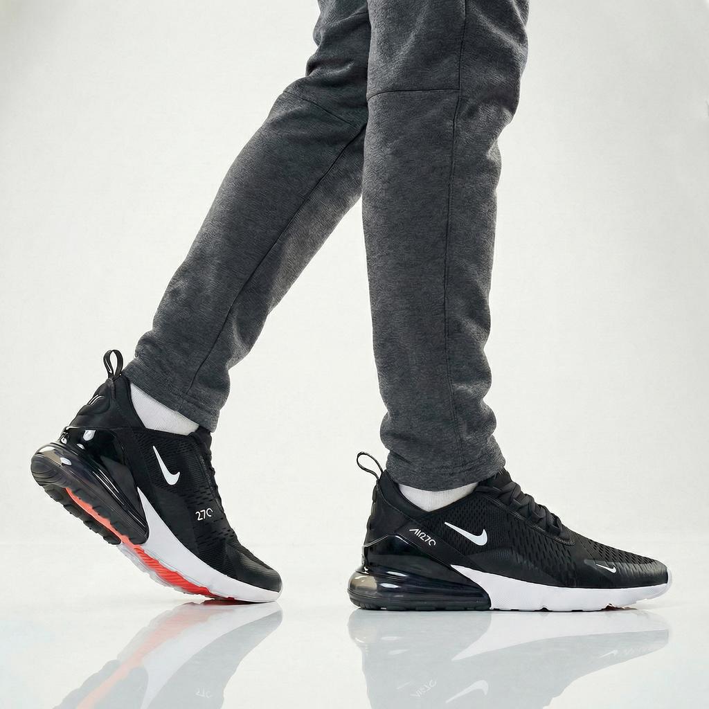 Nike Air Max 270 - Мужские кроссовки черные AH8050-002 ОРИГИНАЛ