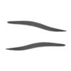 Carbon Fiber Headlight Eyebrow Eyelid Trim For Lexus IS250 IS300 IS350 2006 2007 2008 2009 2010 2011 2012 Car Styling Accessory