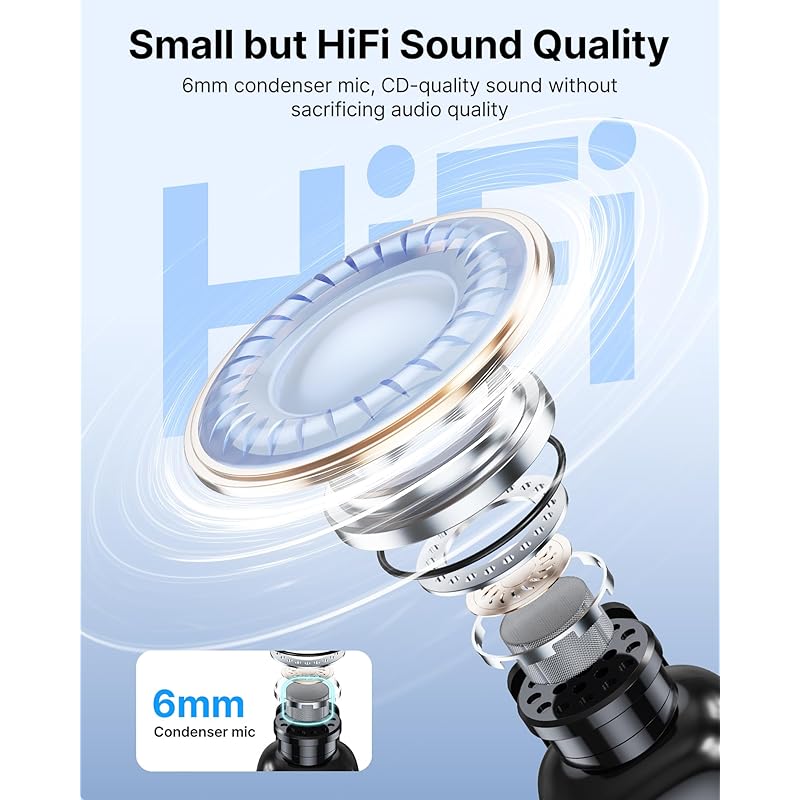 БОЙЯ Мини (Передача + Прием) беспроводной петличный микрофон сертифицированный MFI разъем Lightning сверхмаленький микрофон AI изменение голоса шумоподавление Совместимо с